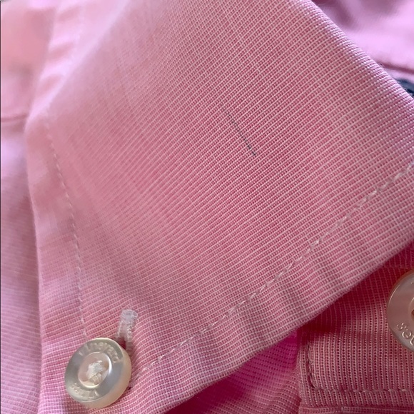 vineyard vines Pink Slim Fit Tucker Shirt (XS) - Picture 6 of 6
